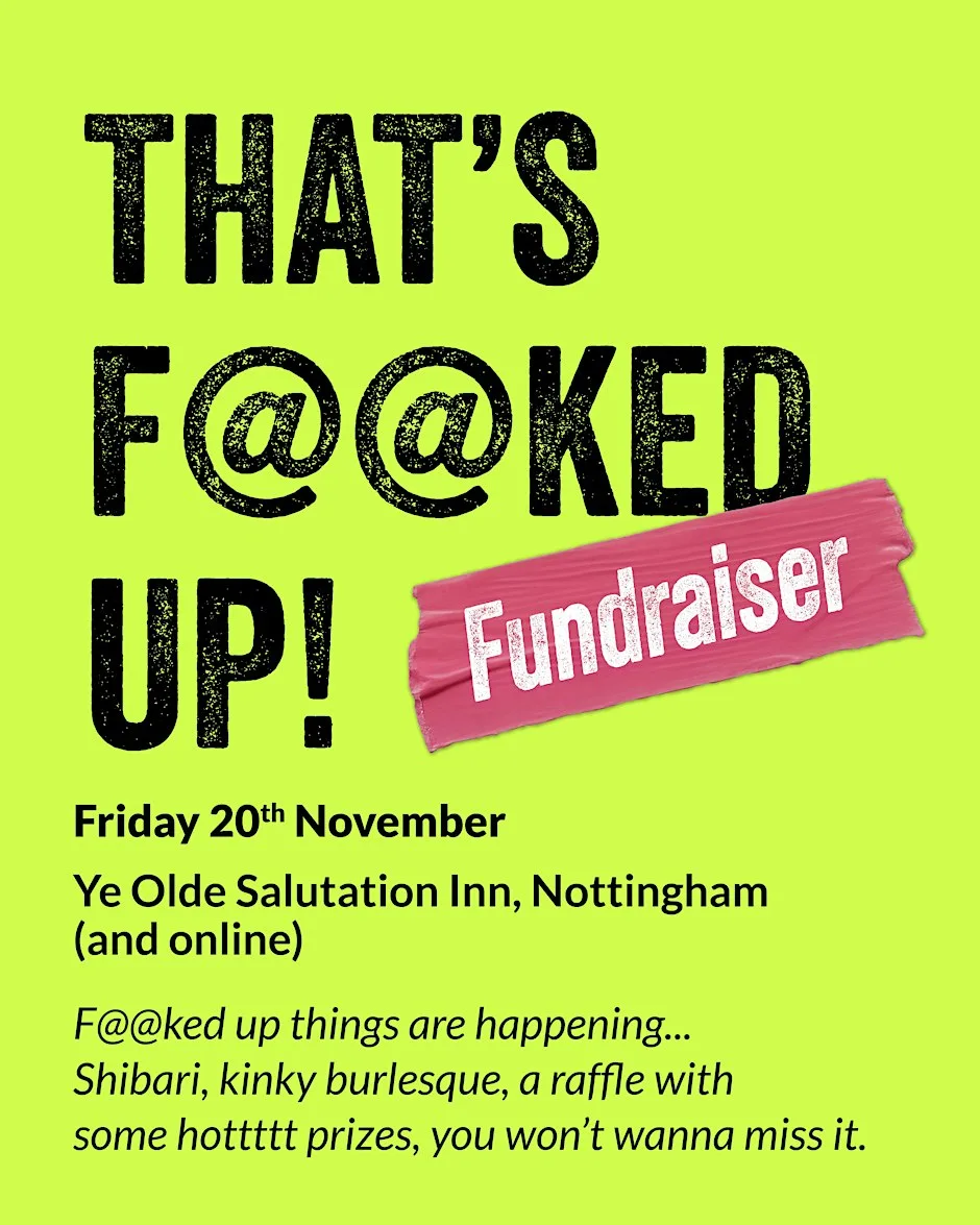 That's F@@ed Up!!! Performance Fundraiser at Ye Olde Salutation Inn, Hounds Gate, Nottingham