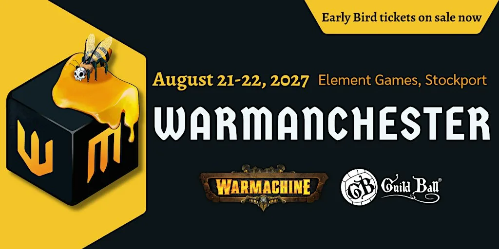 Warmanchester 2027 at Element Games Stockport