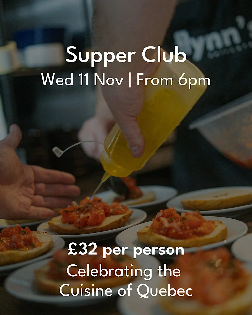 Supper Club at Flynn’s | A Taste of Québec at Flynn's Delicatessen