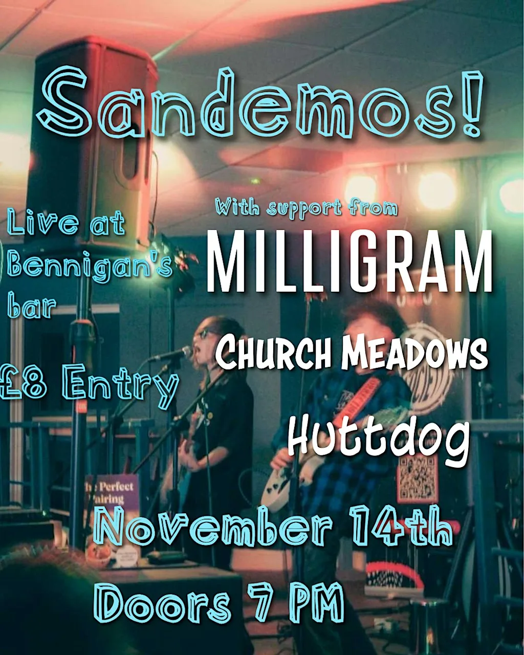 Sandemos! Live at Bennigan’s at Bennigans Bar