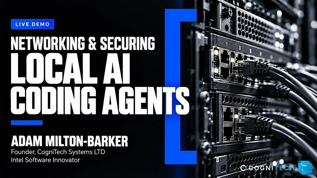 Networking & Securing Local AI Coding Agents - Adam Milton-Barker at That Beer Place