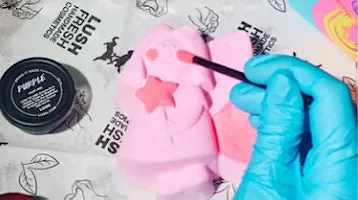 Paint Your Own Bath Bomb! *BRAND NEW* @ Lush Liverpool at Lush Spa Liverpool