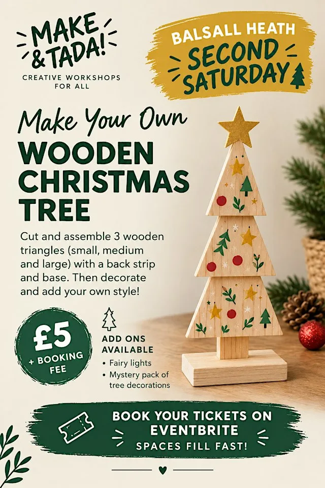 Make Your Own Wooden Christmas Tree!
