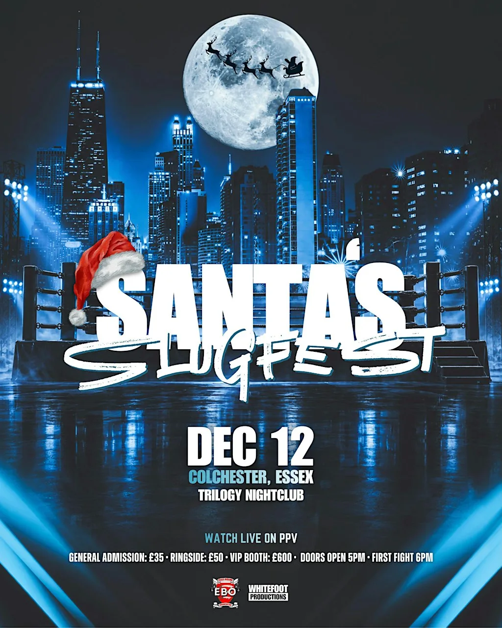 Santa Slugfest at Trilogy Colchester