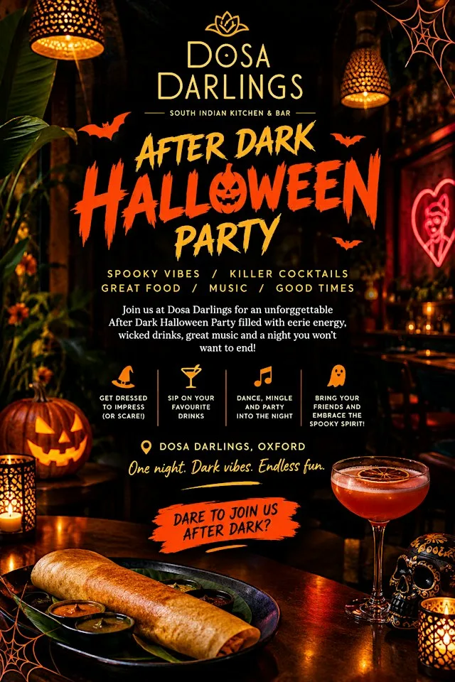 After Dark Halloween Party at Dosa Darlings