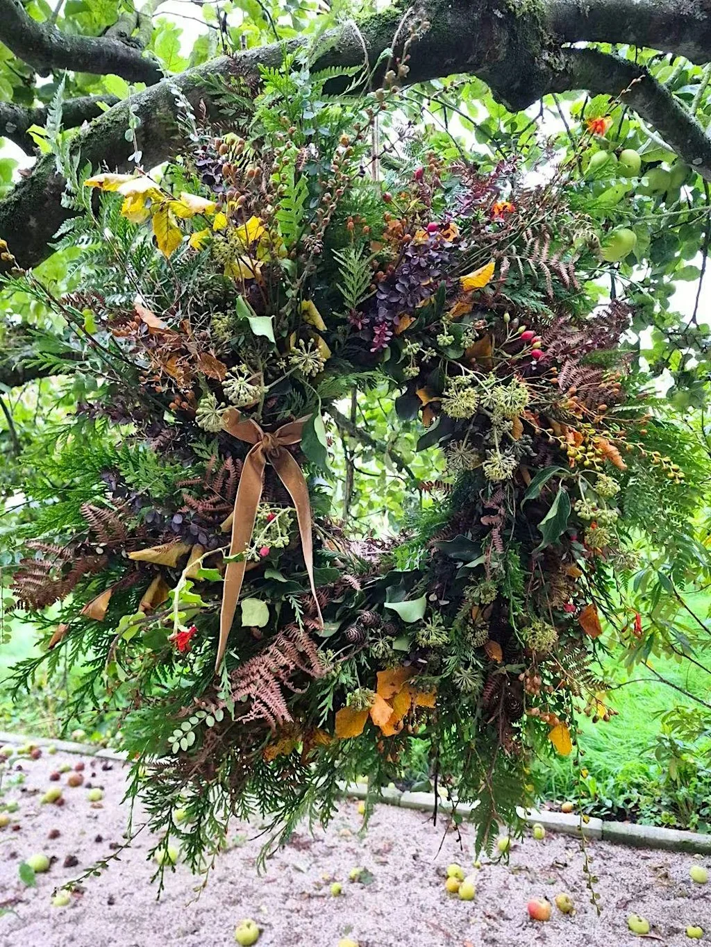 The Luxury Christmas Wreath Workshop at Coppenagh House Farm Shop
