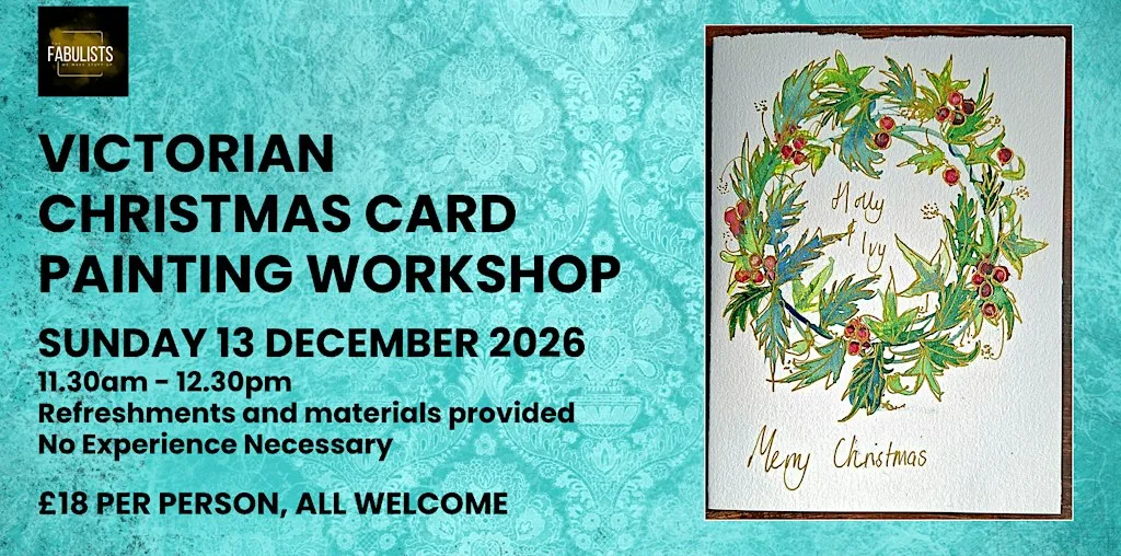 Victorian Christmas Card Workshop