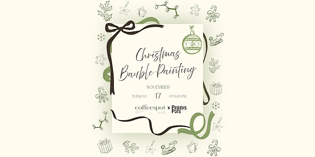 Bauble Painting at Coffee Spot