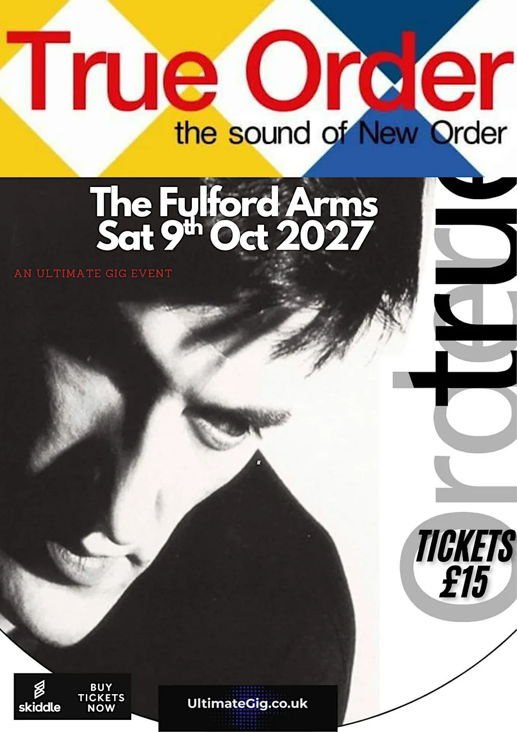 True Order - A Tribute to New Order at Fulford Arms