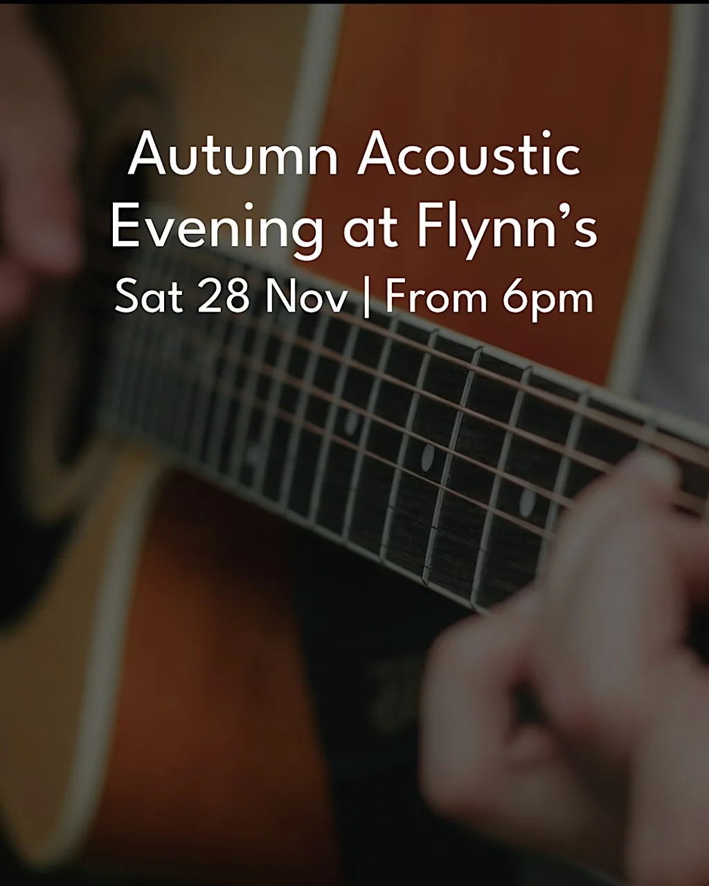 Autumn Accoustic Evening at Flynn's