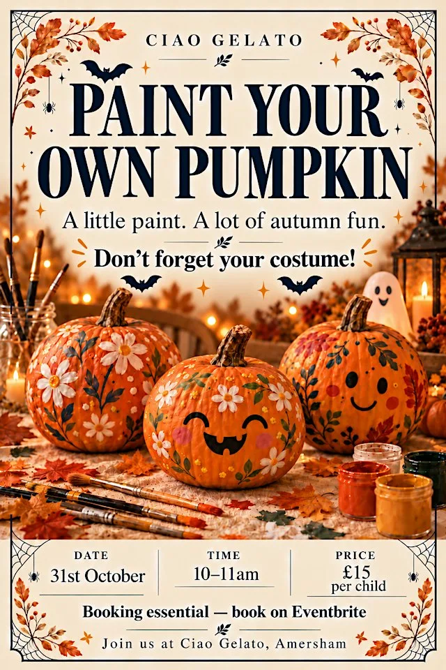 Paint your own Pumpkin