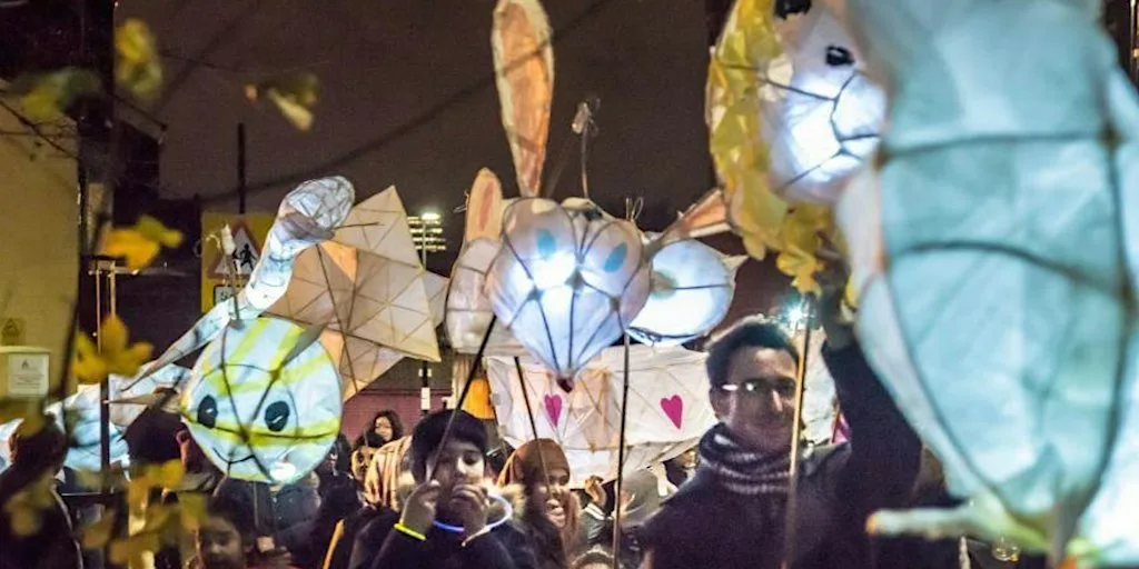 Evening of Lantern Making at Fairhaven Methodist Church