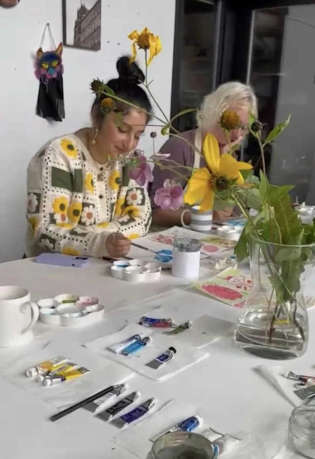 Watercolour Workshop - painting nature at Goyt Mill