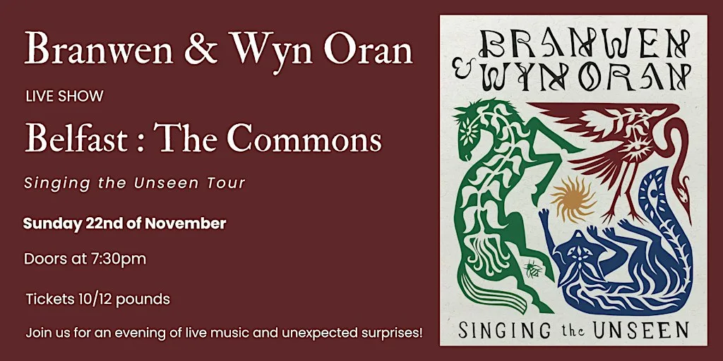 Branwen and Wyn Oran Belfast Show
