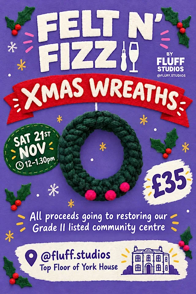 Wreath Making Fundraiser for York House at York House Centre
