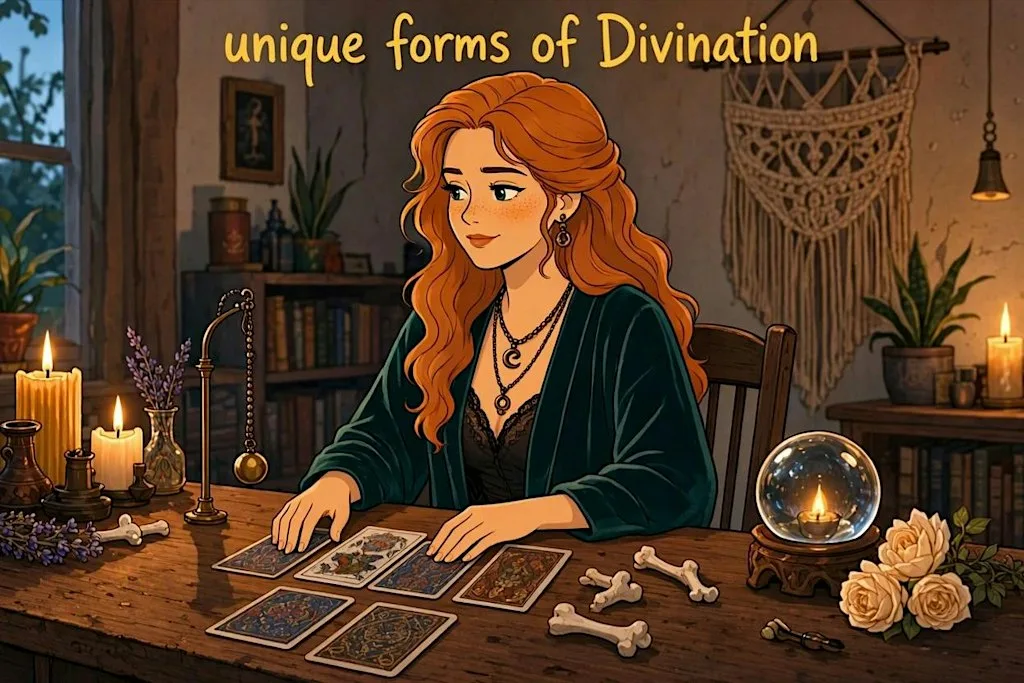 Unique forms of Divination. Enhance your own abilities!
