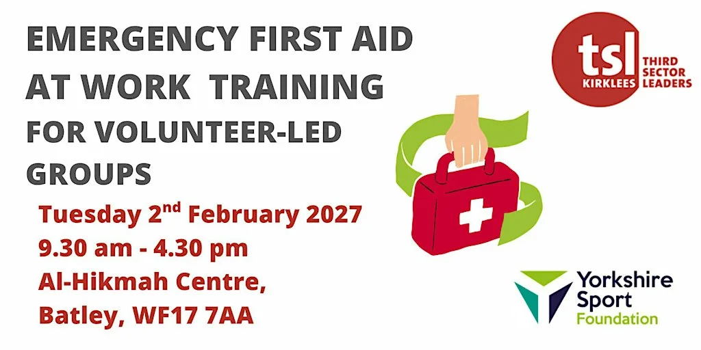 Emergency First Aid at Work Training - Batley