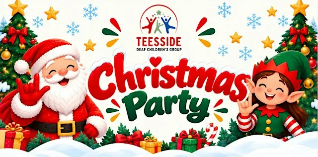 Teesside Deaf Children's Group Christmas Party 2026 at The Play Factory - Thornaby