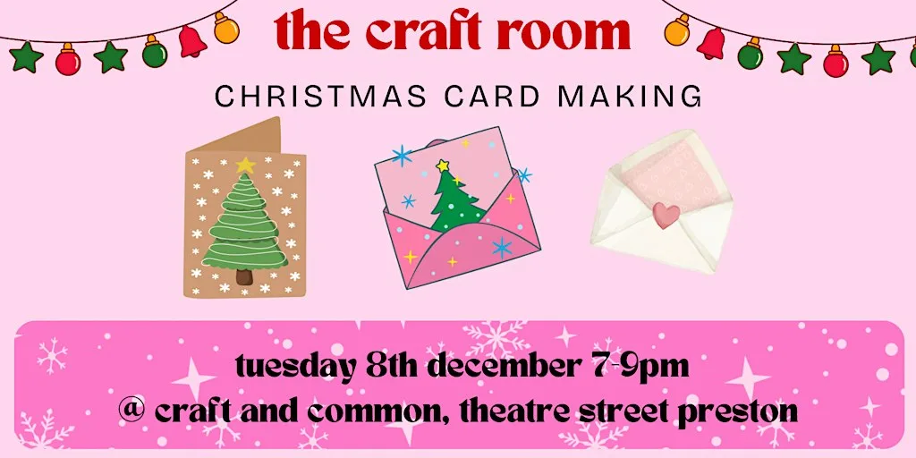 the craft room | christmas card and gift tag making