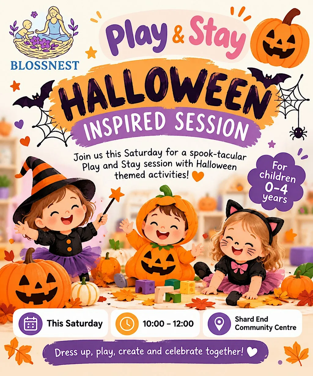 HALLOWEEN-INSPIRED PLAY & STAY! ️ at Shard End Community Centre & Sports Hall