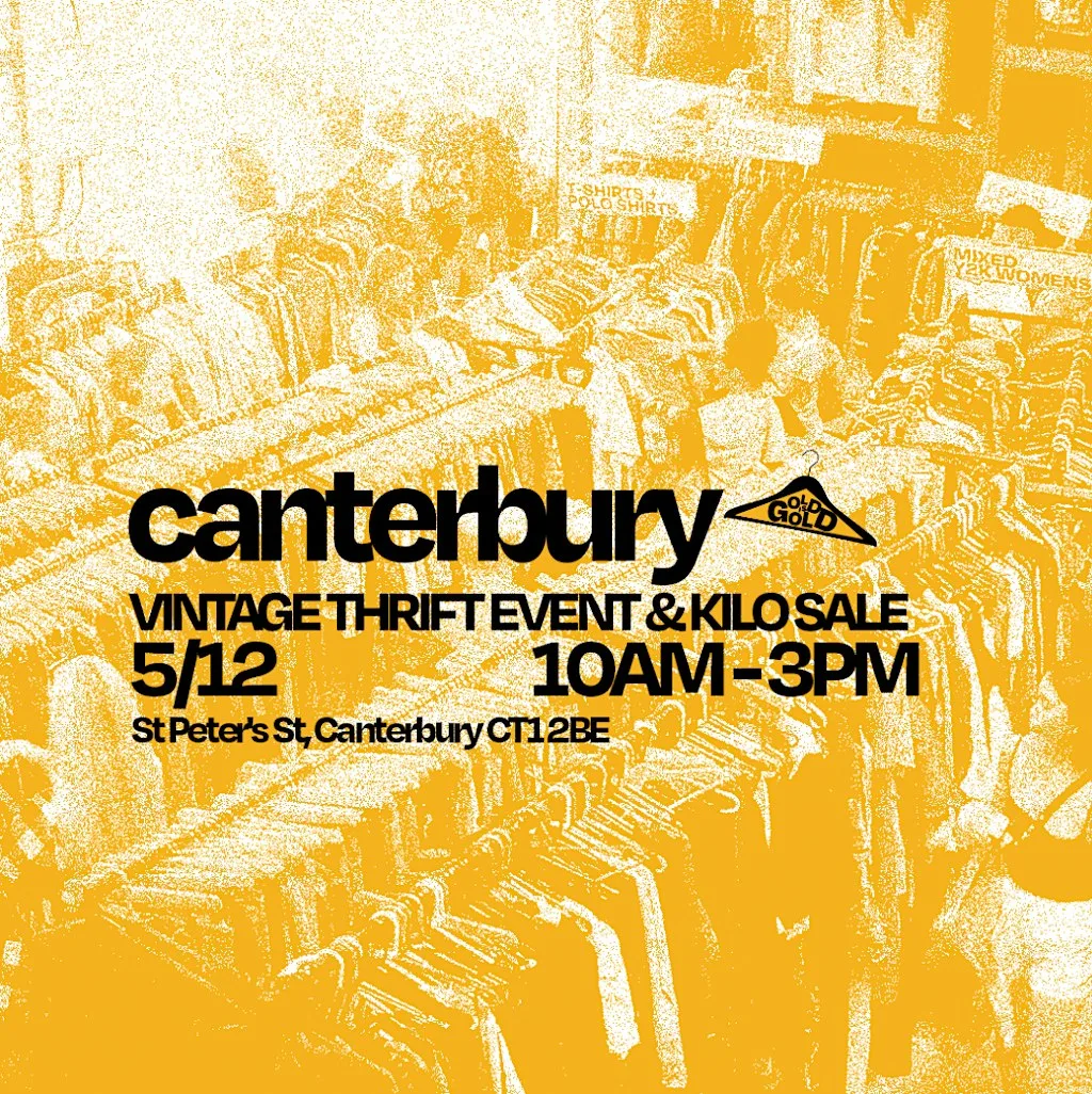 5th December - Canterbury's BEST Vintage Thrift Event & Kilo Sale