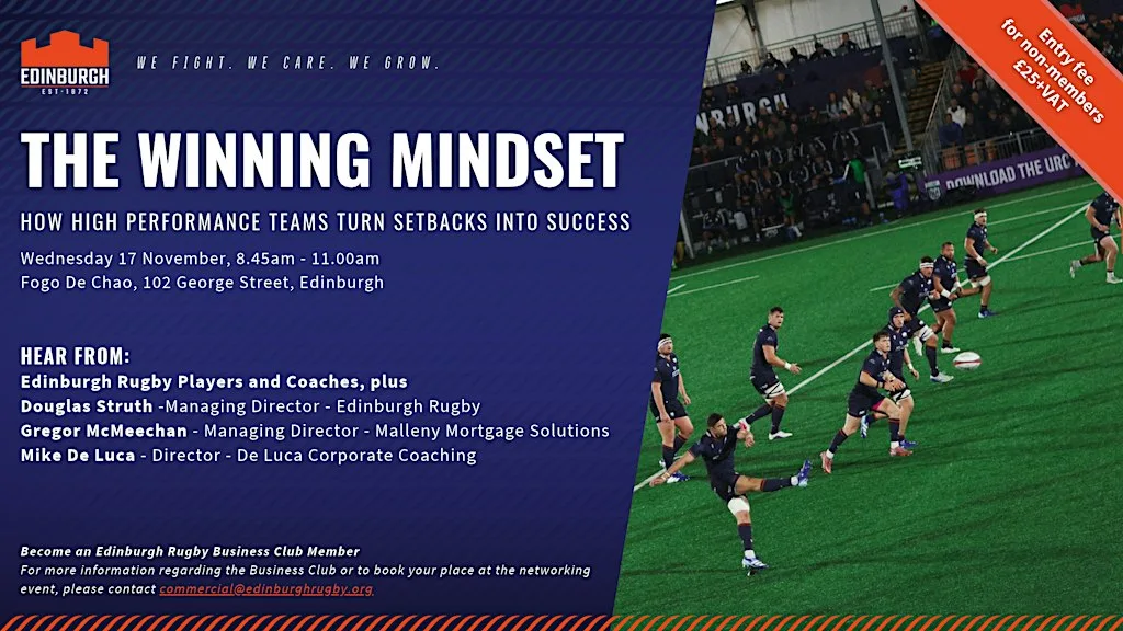 The Winning Mindset - How high performance teams turn setbacks into success