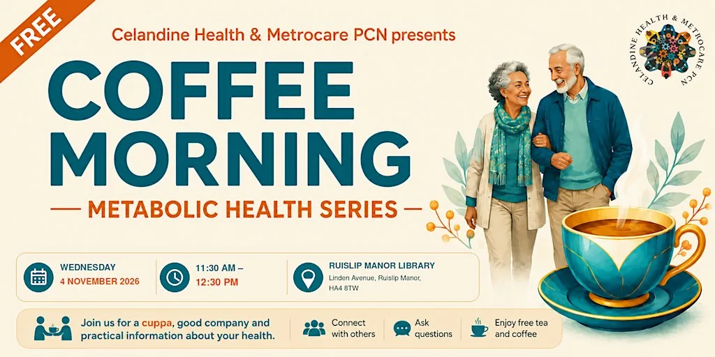 Your Kidneys and Metabolic Health at Ruislip Manor Library