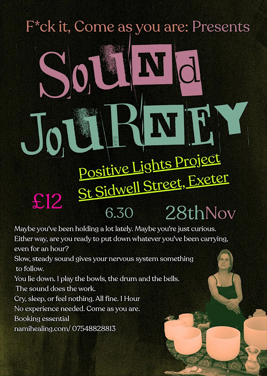 Sound Bath - Positive Lights Project at Positive Lights Project