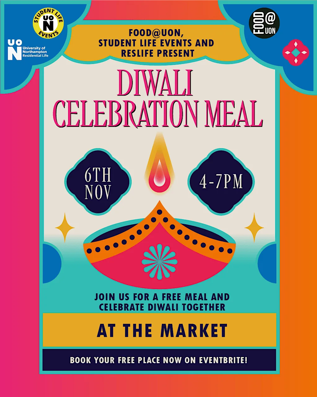 Diwali Celebration Free Meal!