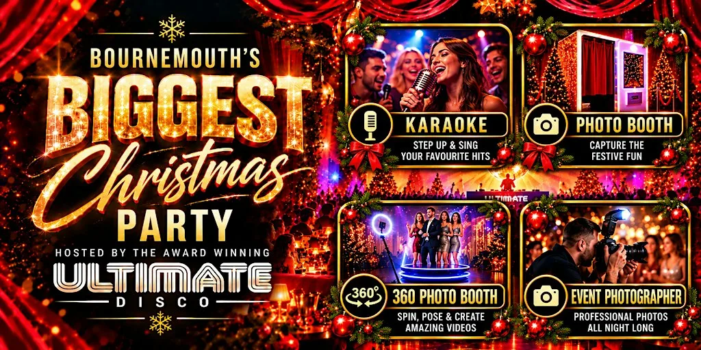 Bournemouth’s Biggest Christmas Party 2026 at Bomo House