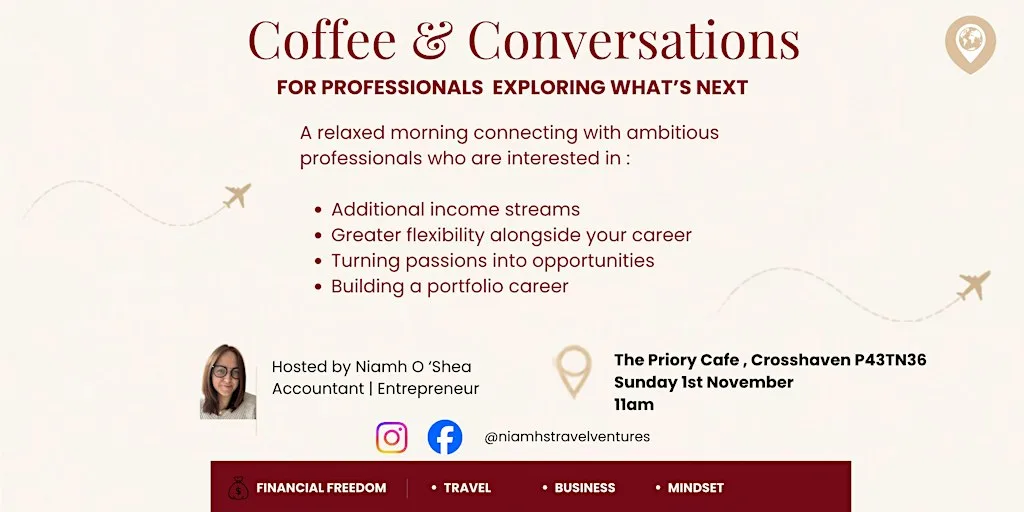 Create options for your future! at The Priory Cafe