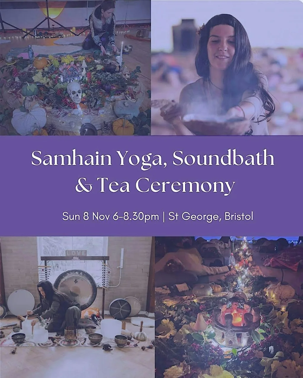 Samhain ~ Yoga ~ Sound bath & Tea ceremony at St George Community Centre