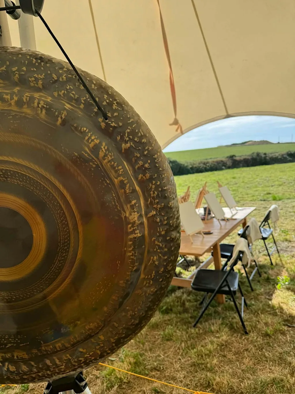 Women's Sound & Sculpt Experience Evening at Samnian, Higher Botrea Farm, Newbridge, Penzance, Cornwall