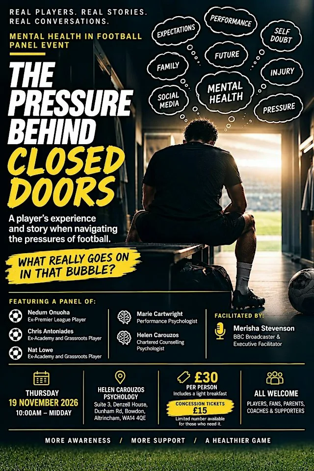 The Pressure Behind Closed Doors: Mental Health in Football