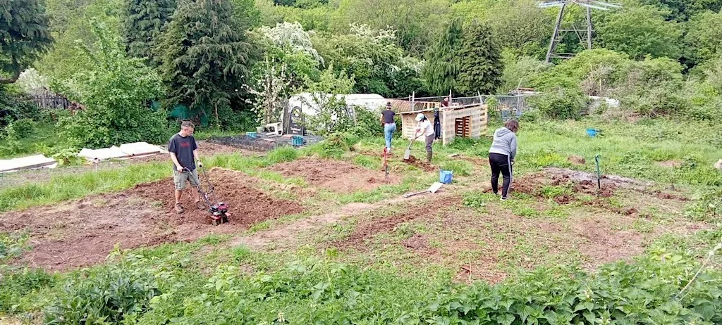 Community Allotment party - FoBB at The Rock Allotments