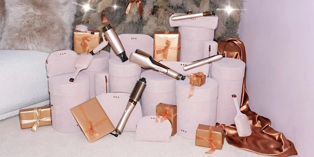 A ghd masterclass in celebration of our new Cashmere Christmas Collection at John Lewis Leeds