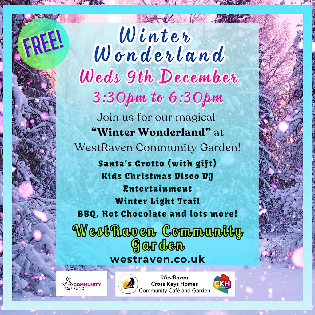 Winter Wonderland at WestRaven at Westraven Community Garden