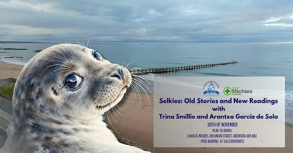 Selkies, Old Stories and New readings at Charles Michie's Pharmacy, 391 Union Street, Aberdeen