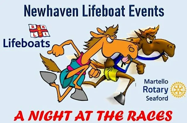 A Night at the Races at RNLI Newhaven Lifeboat Station