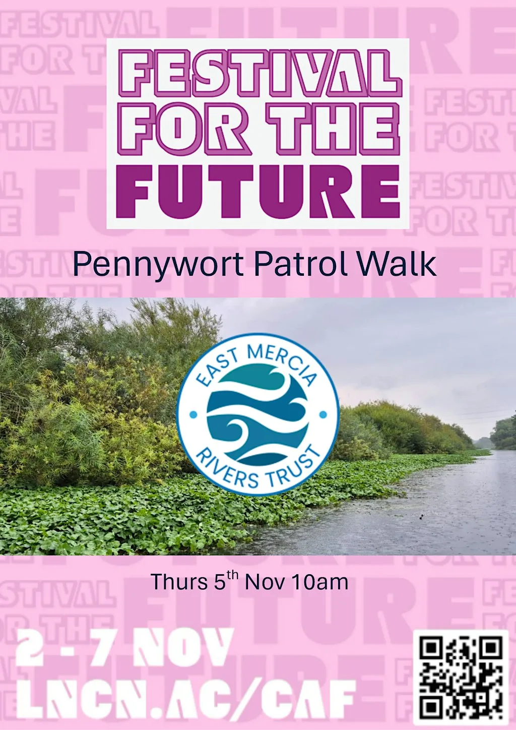 Pennywort Patrol Walk at University of Lincoln - Minerva Building