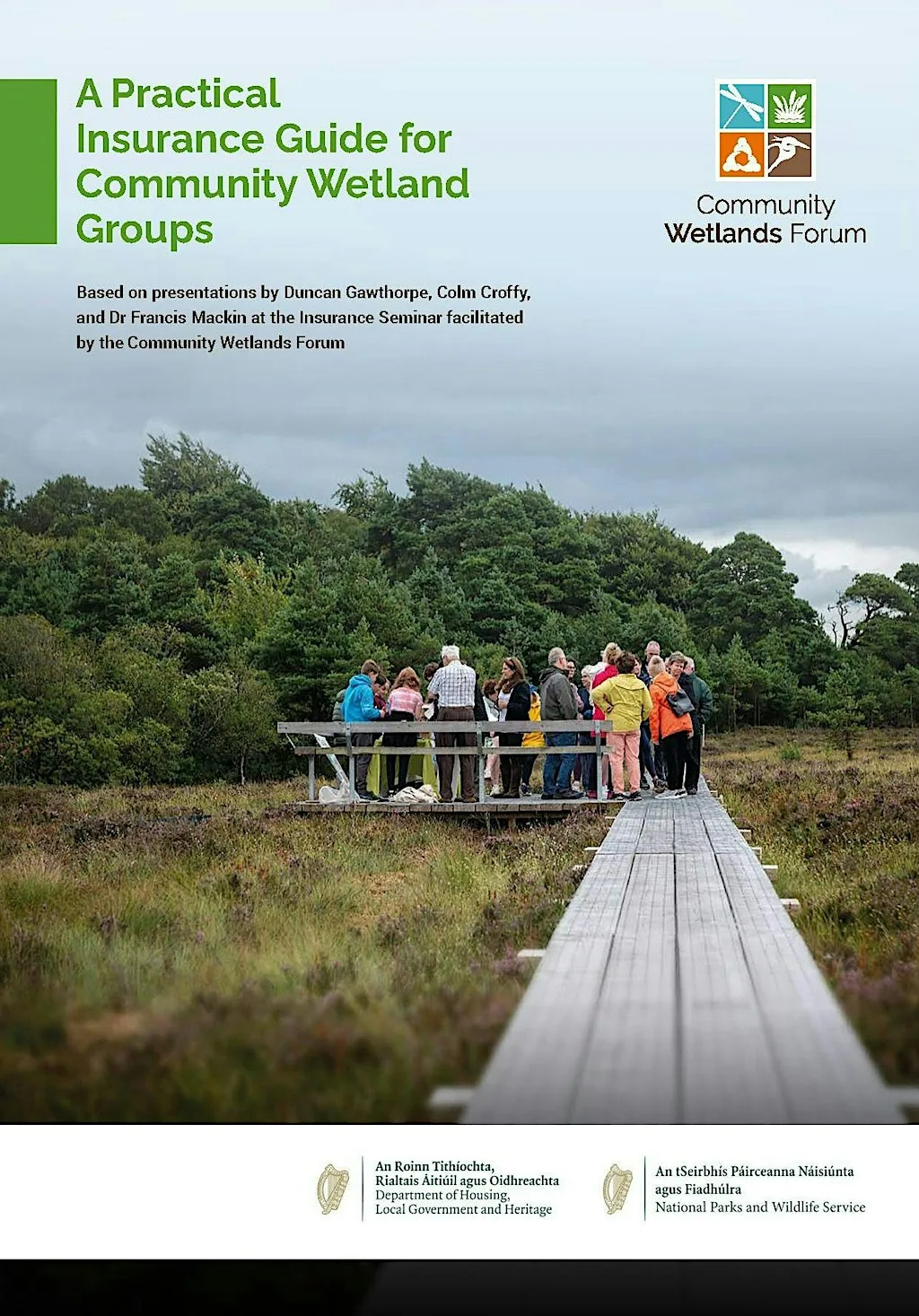 Launch: A Practical Insurance Guide for Community Wetland Groups