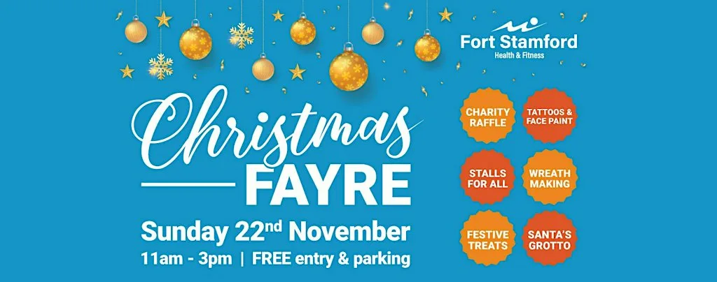 Fort Stamford's Christmas Fayre 2026 at Fort Stamford Health & Fitness