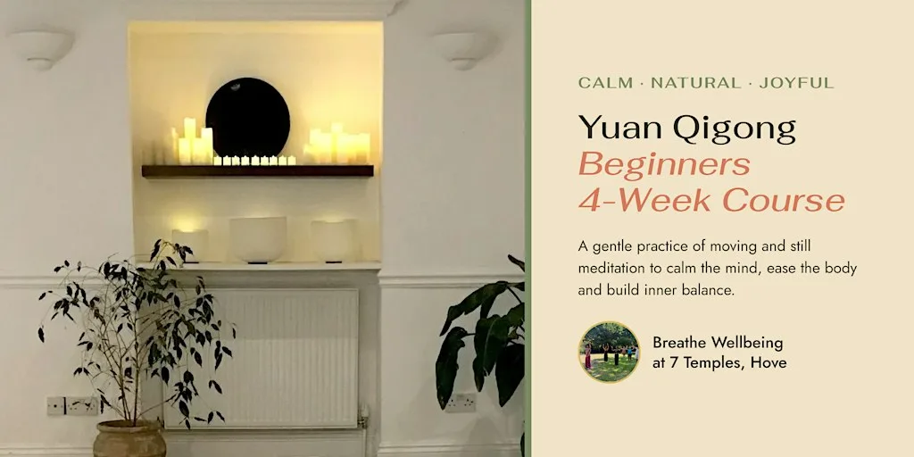 Yuan Qigong four week beginners course at 8 Third Ave