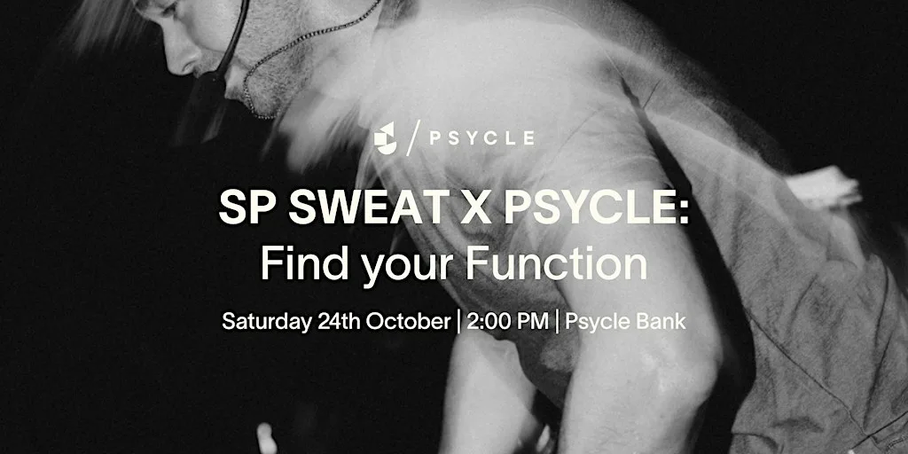 SP SWEAT X Psycle Bank - Find Your Function