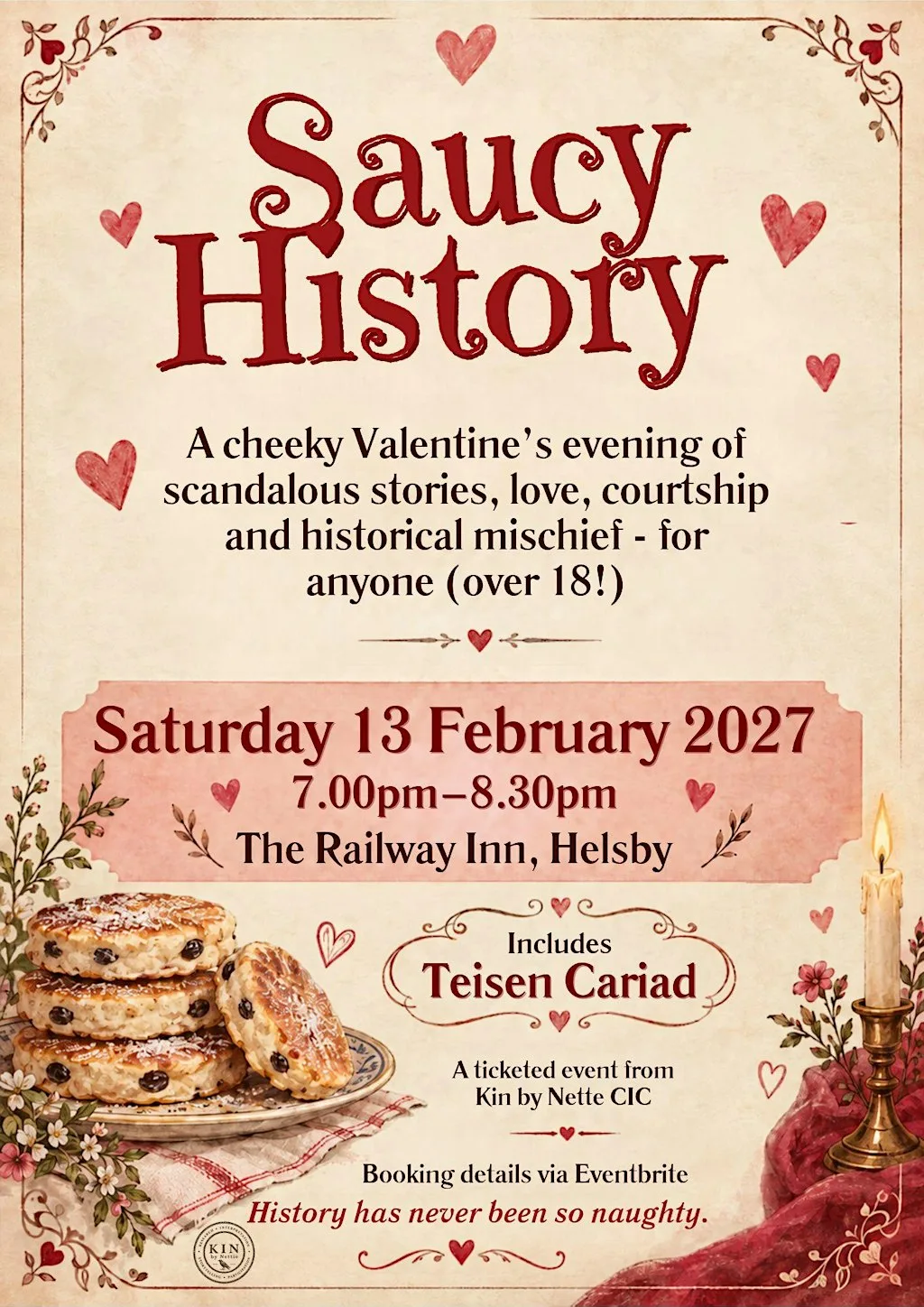 Saucy Valentines History at The Railway Inn