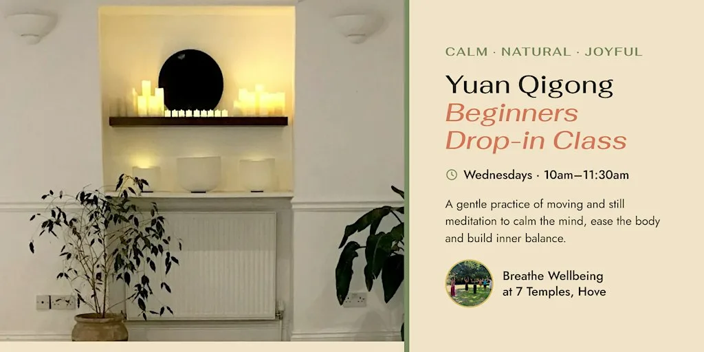 Yuan Qigong drop-in beginners class and practice at 8 Third Ave
