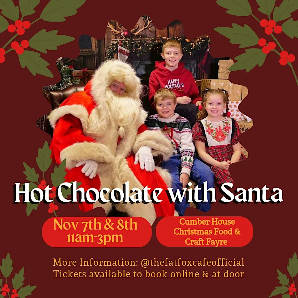 Hot Chocolate with Santa at The Fat Fox Cafe