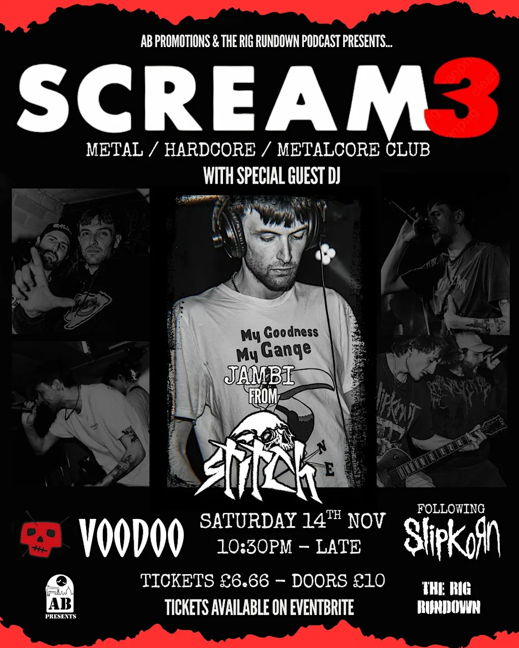Scream 3 - featuring JAMBI from STITCH!