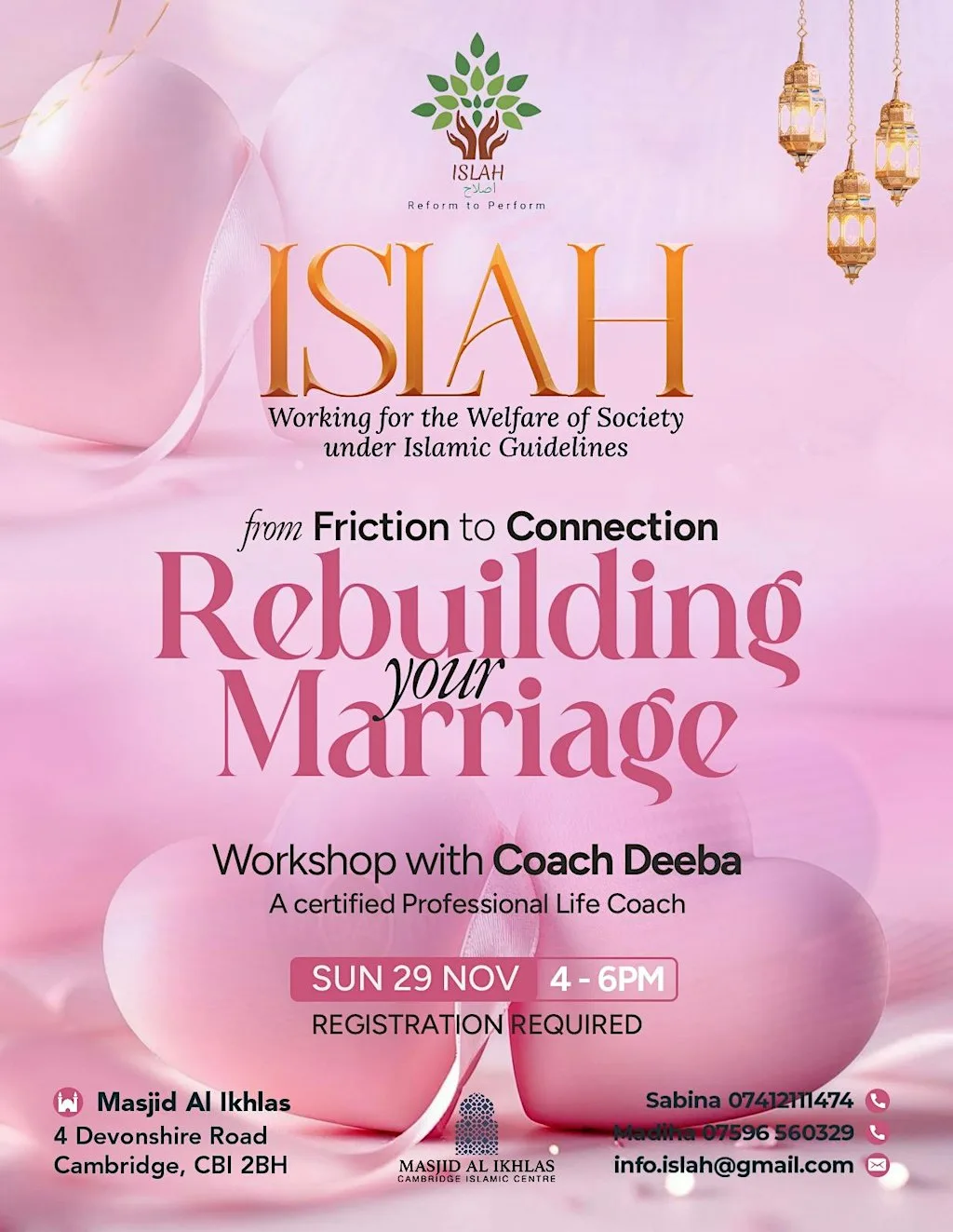 From Friction to Connection - Rebuilding your marriage