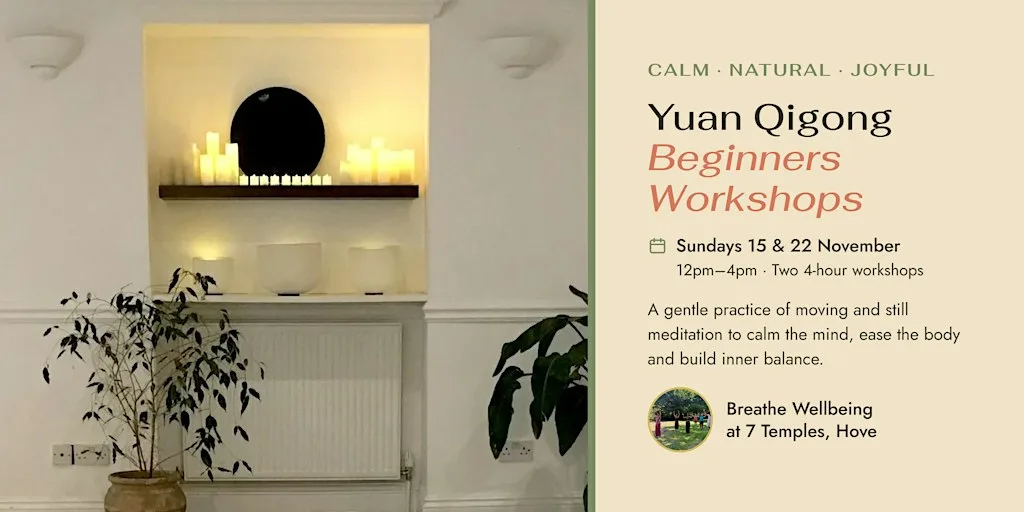 Yuan Qigong 2 x four-hour beginners workshops at 8 Third Ave